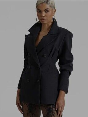 💥KBB by Kahlana The Corset Blazer Black Size L Sold Out